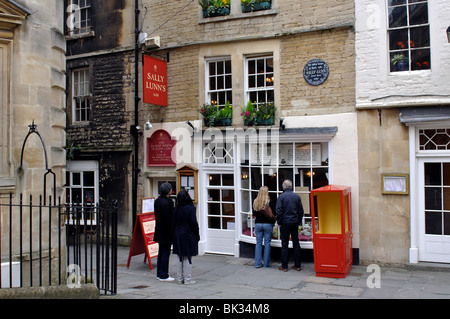 Sally Lunn House, Bath, Somerset, England, Vereinigtes Königreich Stockfoto