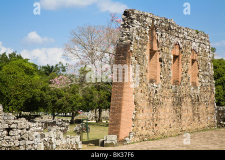 Ruinen von Panama Viejo, UNESCO-Weltkulturerbe, Panama City, Panama, Mittelamerika Stockfoto