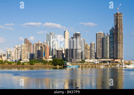 Avenue Balboa und Punta Paitilla, Panama City, Panama, Mittelamerika Stockfoto