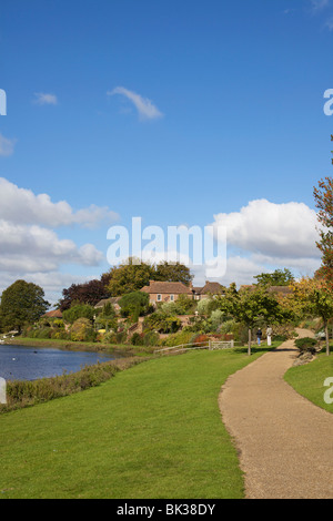 Parks und Gärten in Leeds Castle, Maidstone, Kent, England, Vereinigtes Königreich, Europa Stockfoto