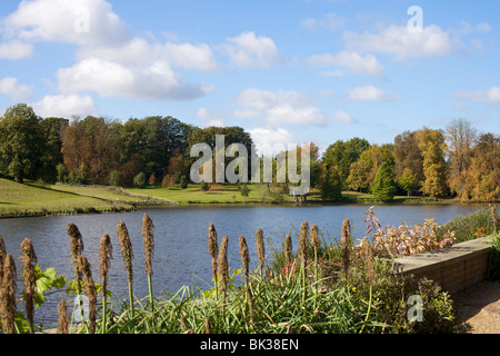 Parks und Gärten in Leeds Castle, Maidstone, Kent, England, Vereinigtes Königreich, Europa Stockfoto