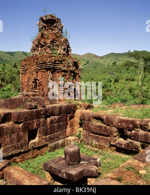 Ruinen des Heiligtums Cham meines Sohnes aus dem 7. bis 10. Jahrhundert, Indochina, Vietnam, Südostasien, Asien Stockfoto