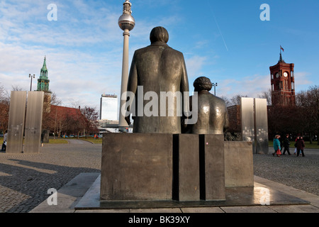 Marx-Engels-Forum, Berlin, Deutschland, Europa Stockfoto