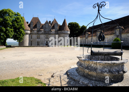 Alte gut am Chateau de Monbazillac, Monbazillac, Dordogne, Frankreich, Europa Stockfoto