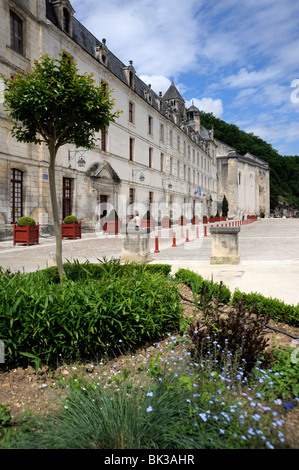 Abtei, Brantome, Dordogne, Frankreich, Europa Stockfoto