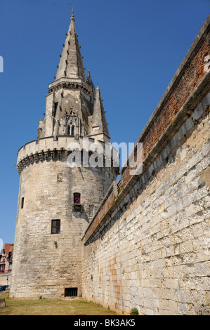 Die Laterne Tower, La Rochelle, Charente-Maritime, Frankreich, Europa Stockfoto