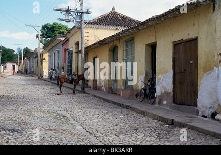 Straßenszene in Trinidad, Kuba Stockfoto