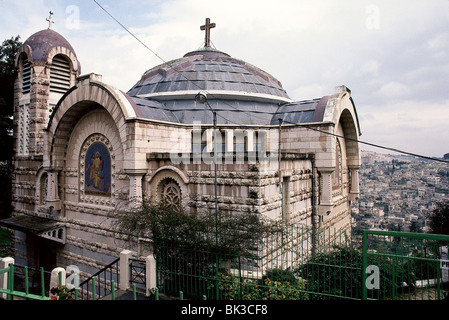 Kirche St. Peter in Gallicantu (Galli Cantu) Baujahr 1931, Jerusalem, Israel Stockfoto