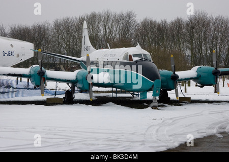de Havilland Heron 2D DH114 an der de Havilland Aircraft Heritage Centre Stockfoto