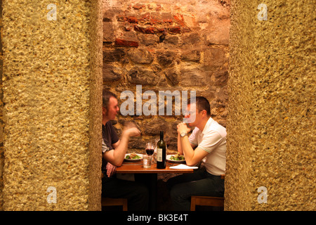Kirche St Mary Le Bow Restaurant, Bow Lane, London Stockfoto