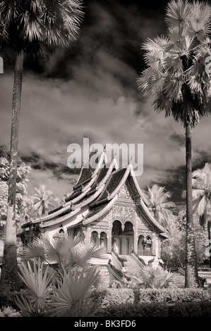 Wat Po Pha Bang, Luang Prabang, Laos Stockfoto