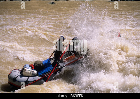 Lava Falls Rapid, Colorado River, Grand Canyon Nationalpark in Arizona. Stockfoto