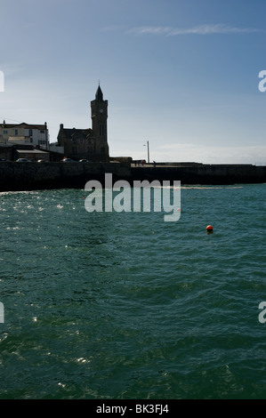 Porthleven Hafen in Cornwall.  Foto von Gordon Scammell Stockfoto