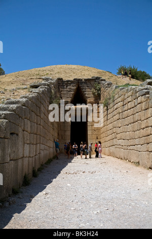 Mykene Pelopennese Griechenland Stockfoto