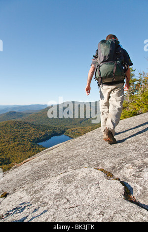 Franconia Notch State Park - Lonesome Lake Trail Kanone in den White Mountains, New Hampshire, USA Stockfoto
