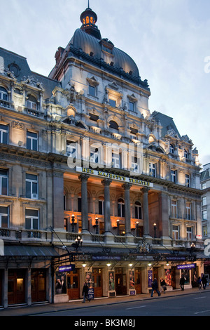 Ihre Majestät Theater, Haymarket City of Westminster, Westend, London, UK Stockfoto