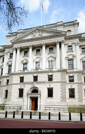 Ihre Majestät Treasury Building, Regierung Büros Great George Street, Westminster, London, England, Vereinigtes Königreich Stockfoto