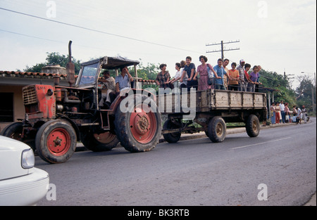 Öffentliche Verkehrsmittel in der Provinz Pinar Del Rio, Kuba Stockfoto