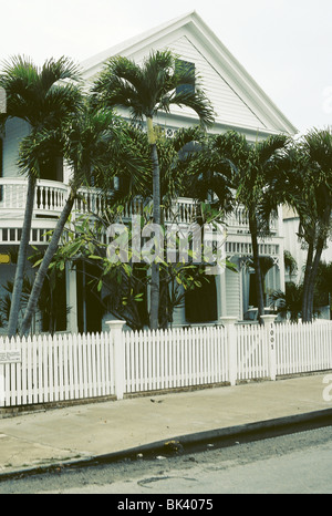 Historisches Haus aus dem 19. Jahrhundert, Key West, Florida Stockfoto