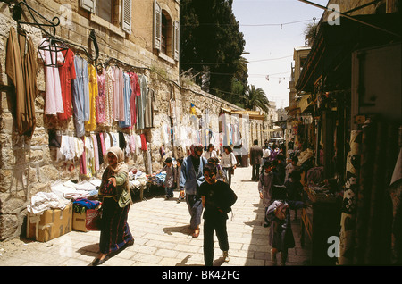 Kleidermarkt, Israel Stockfoto