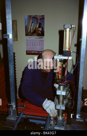 Manufacturing bei Gesher Haziv Kibbutz, Israel Stockfoto