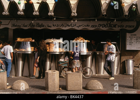 Sagte Abuelafia und Söhne Bäckerei in Tel Aviv, Israel Stockfoto