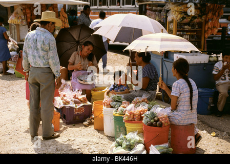 Marktplatz in Belize, Mittelamerika Stockfoto