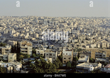 Einen herrlichen Blick auf Amman, Jordanien Stockfoto