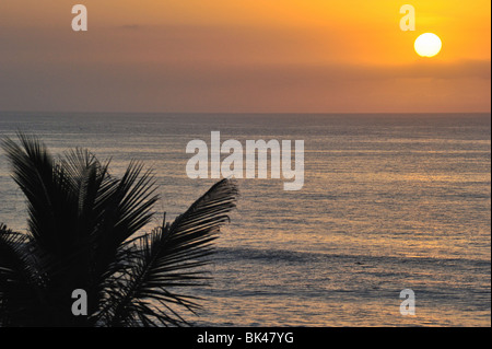 Sonnenaufgang über Natal-Küste Stockfoto