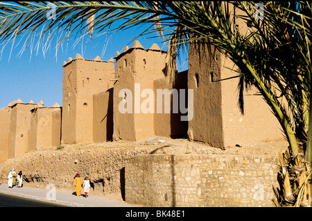 Kasbah in Ouarzazate Marokko Ouarzazate Provinz ist Film-Hauptstadt von Marokko mit alles von Lawrence von Arabien Stockfoto