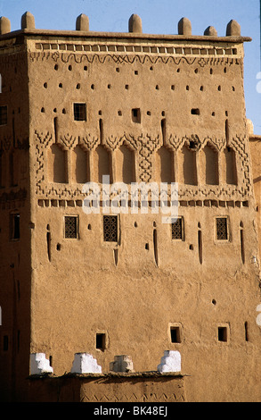 Ait Benhaddou Kasbah in Provinz von Ouarzazate, Marokko. Ouarzazate Provinz ist die Film-Hauptstadt von Marokko. Stockfoto