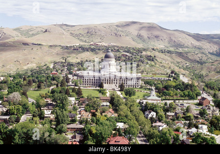 Die Utah State Capitol Building in Salt Lake City wurde im Jahre 1915 erbaut.  Richard Karl August Kletting war der Architekt Stockfoto