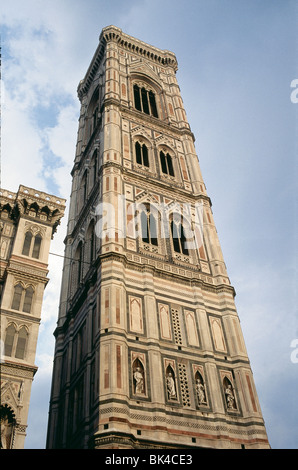 Die Campanile di Giotto, in Florenz, Italien Stockfoto