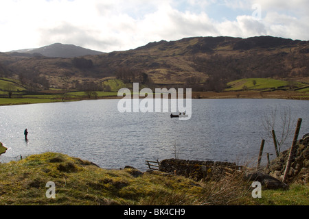 Watendlath Tarn Stockfoto