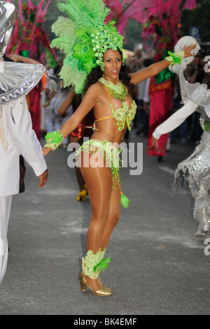 Karneval der Kulturen, Karneval der Kulturen, jährlichen berühmten Streetparade auf Pfingsten, Bezirk Kreuzberg, Berlin, Deutschland, Europa Stockfoto