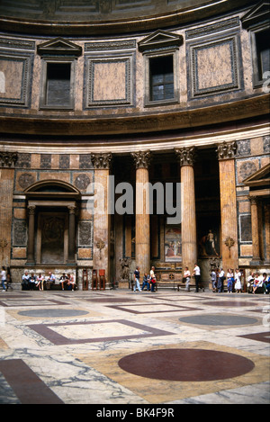 Interieur auf das Pantheon, Rom Stockfoto