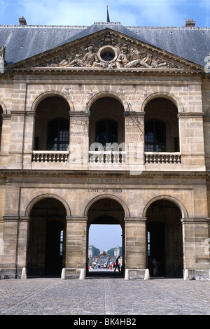 Cour d ' Honneur an Les Invalides, Paris Stockfoto