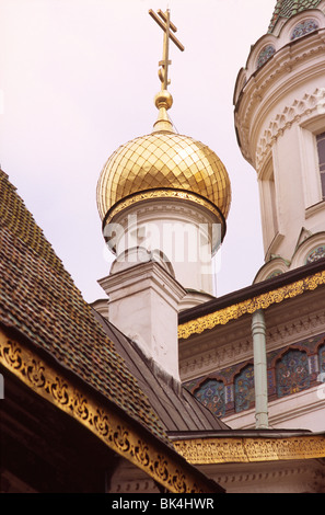 Die russische Kirche von Sofia ist offiziell bekannt als die Kirche des Heiligen Nikolaus die Wunder-Hersteller. Die Kirche wurde in 19 eingeweiht. Stockfoto