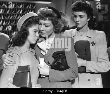 Seit YOU WENT AWAY - 1944 David Selznick Film mit l: Shirley Temple, Claudette Colbert und Jennifer Jones Stockfoto