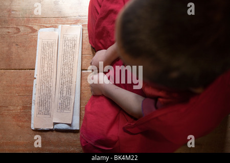 Eine Reihe von Bildern geschossen während der Reise in Bhutan Stockfoto