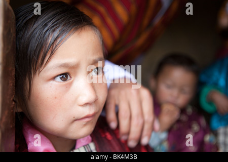 Eine Reihe von Bildern geschossen während der Reise in Bhutan Stockfoto