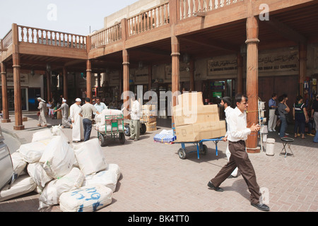 Gewürz-Souk, Deira, Dubai, Vereinigte Arabische Emirate, Naher Osten Stockfoto