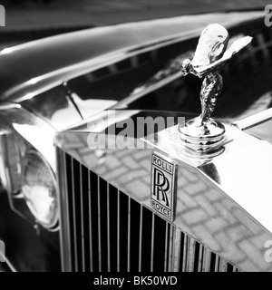 Rolls-Royce Hochzeit Auto Kühlergrill Stockfoto