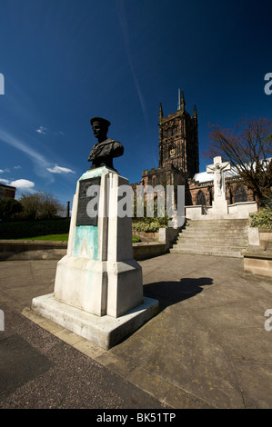 Douglas Henry Morris Harris Memorial in St. Peters Gärten Wolverhampton Stockfoto