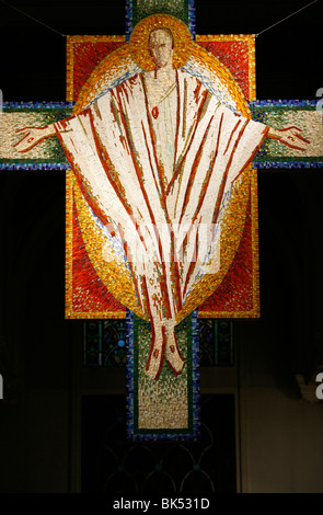 Christus am Kreuz von Saint-Honore d'Eylau Kirche, Paris, Île-de-France, Frankreich, Euruope Stockfoto