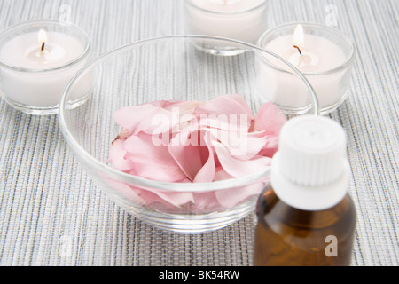 Aromatherapie Spa Stockfoto