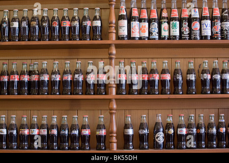 Biedenharn Museum von Coca-Cola Memorabilia, Vicksburg, Mississippi Stockfoto