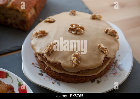 Eine dekorierte Kuchen auf dem Tisch Stockfoto