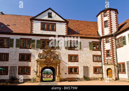 Schloss Wilhelmsburg in der historischen Stadt Schmalkalden Thüringen Stockfoto