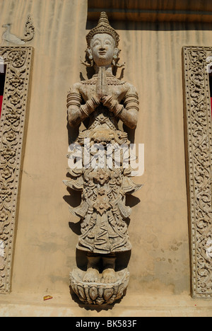 Wat Phra Singh buddhistischer Tempel in Chiang Mai, Thailand, Südostasien Stockfoto